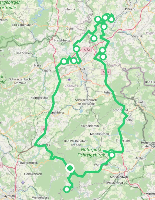 Route planning interface