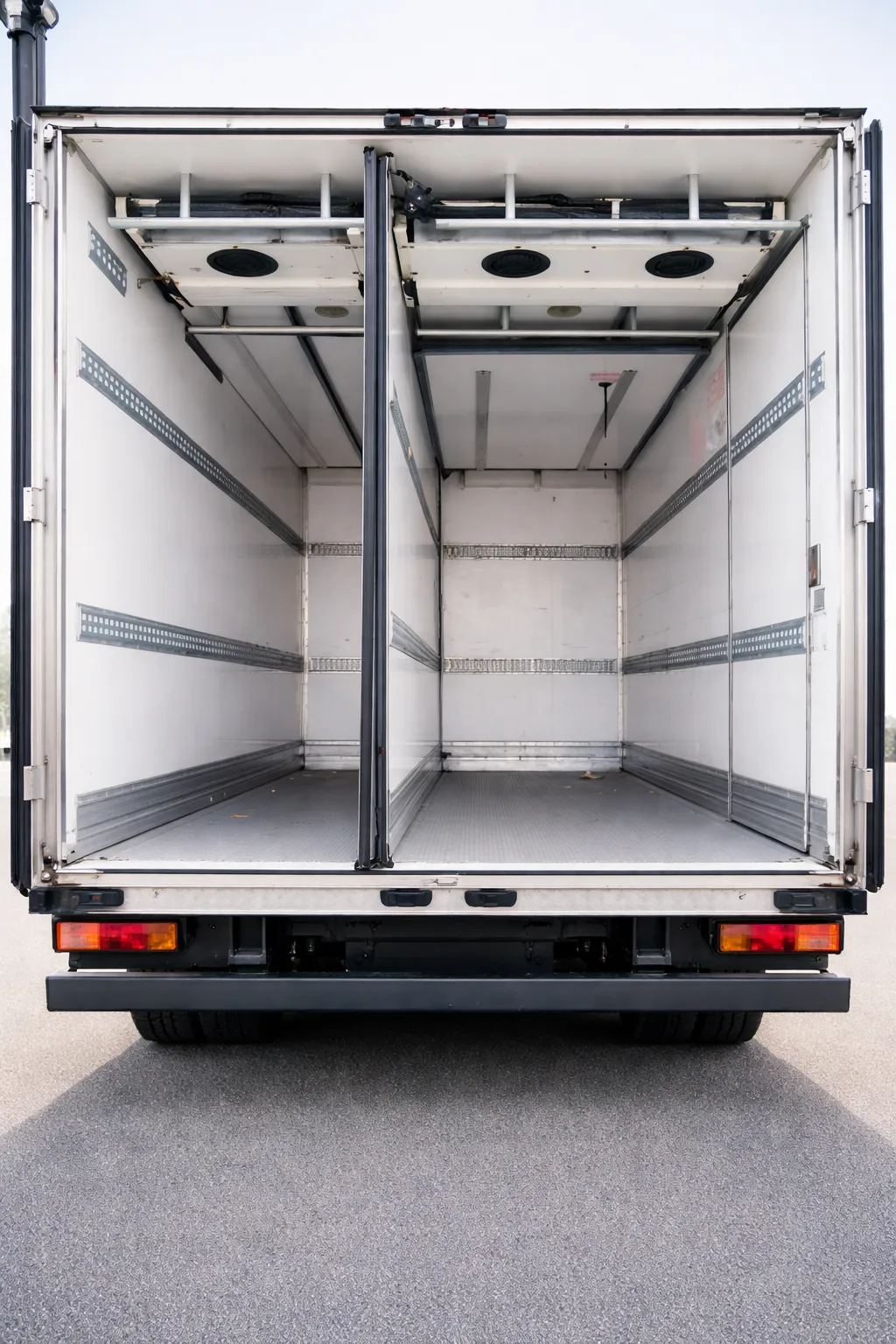 Store logistics with temperature-controlled supply