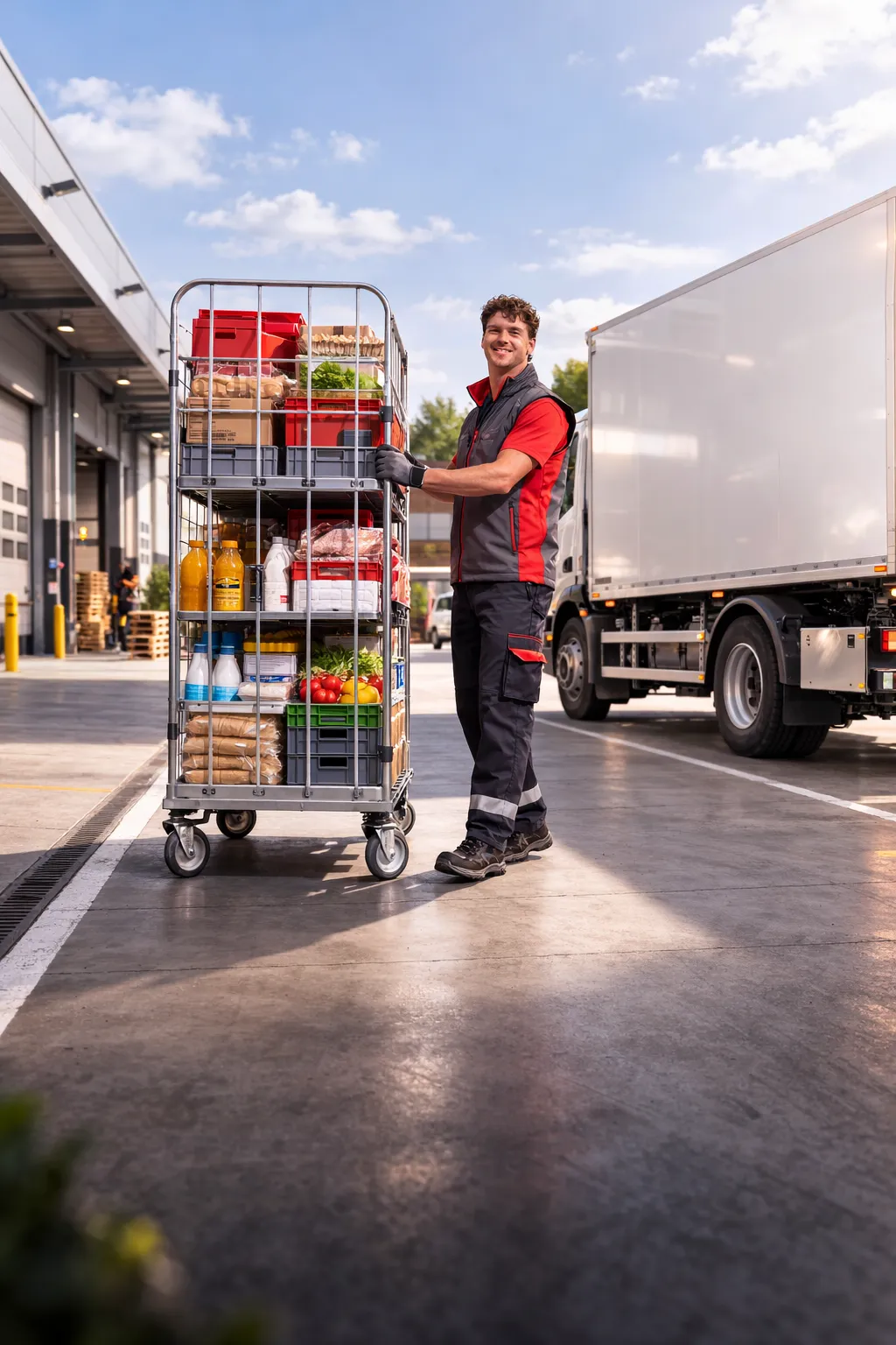 Transport planning and store supply in grocery retail